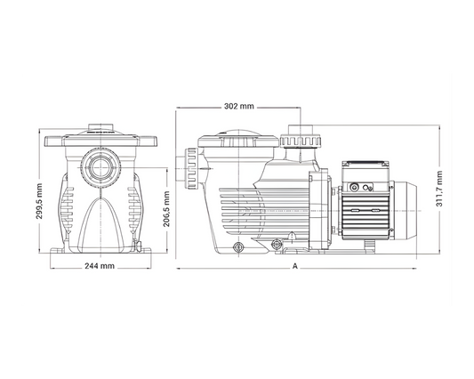 Pompa recirculare K-Flo 0.50 CP 230V