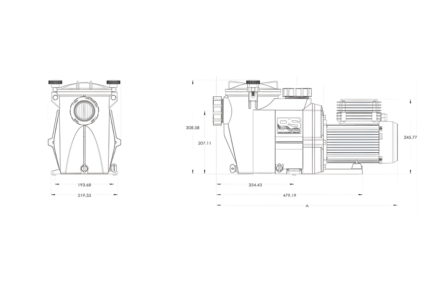 Pompa recirculare RS II DI 1.50 CP Hayward