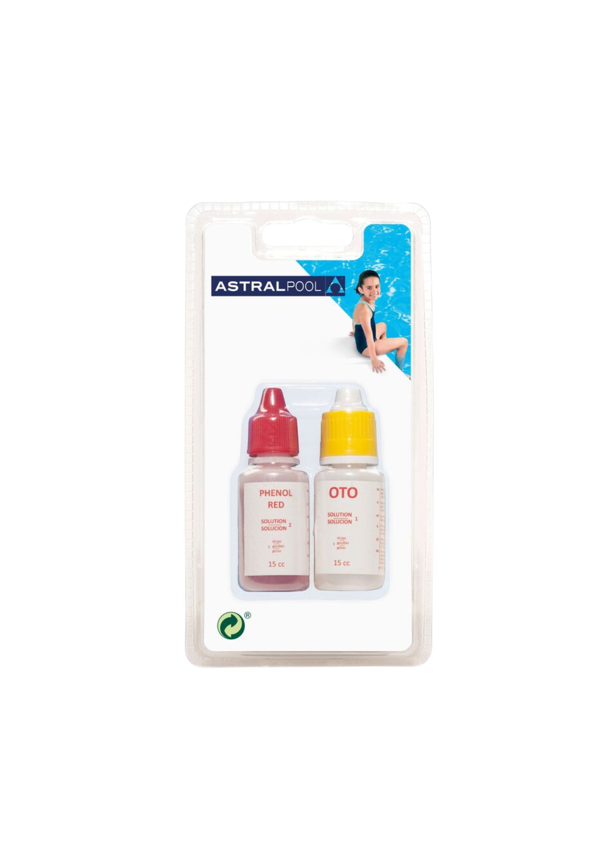 Rezerva tester picaturi Clor-pH