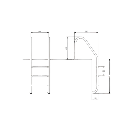 Scara Standard AISI-316 + Anod zinc