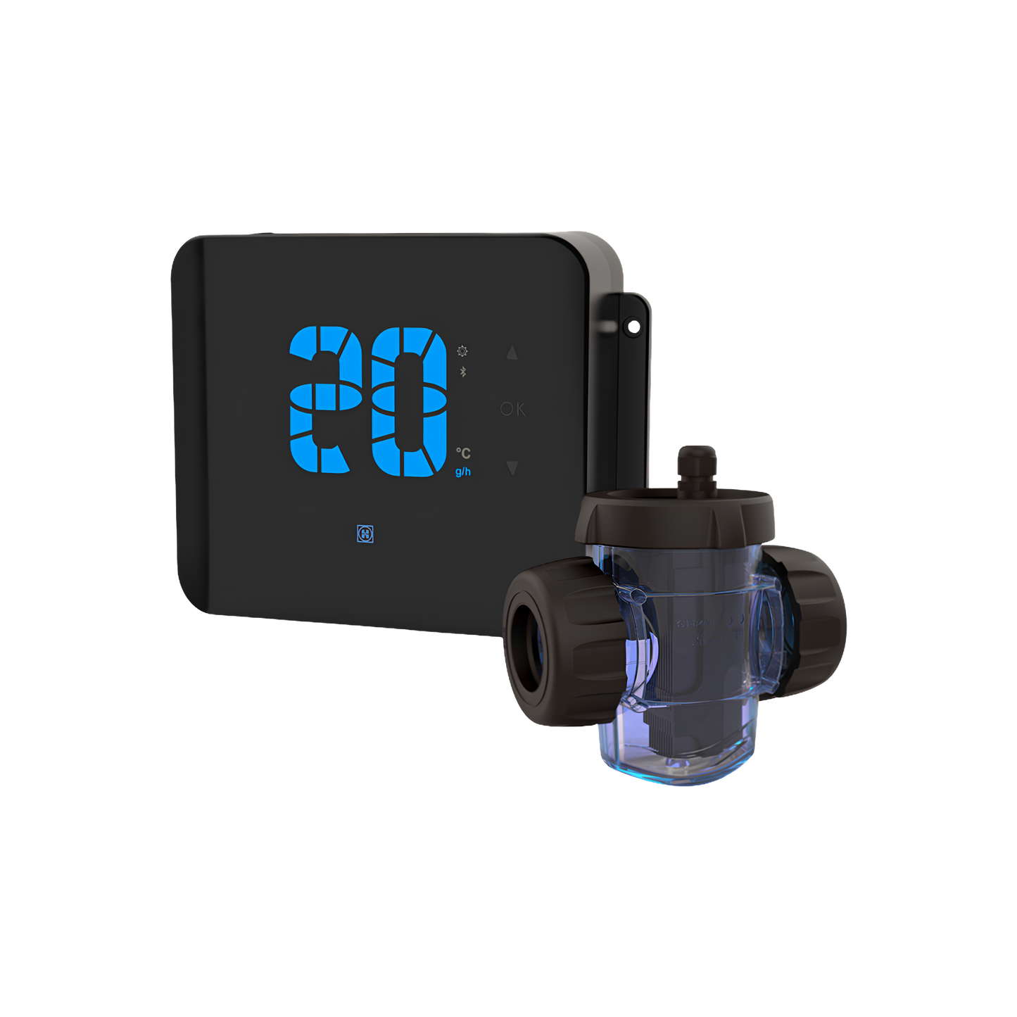 Plug N Clear 5g/h, sistem electroliza DIY, piscina 20mc