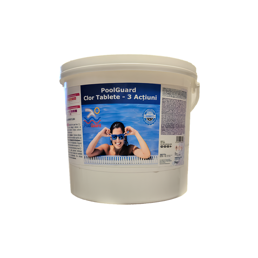 Clor Lent Tablete, 3 Actiuni, 5Kg