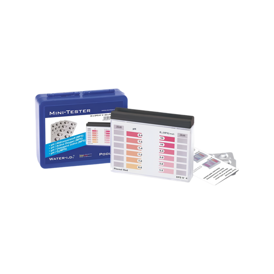 Mini tester apa piscina pH si oxigen activ 10ml