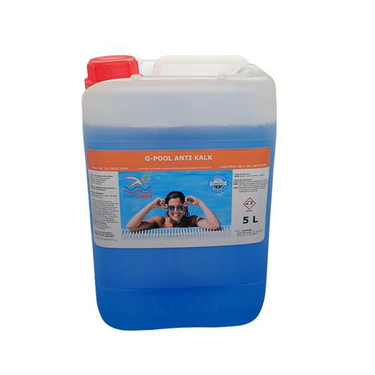 Anticalcar lichid pentru apa 5L, Pool Guard