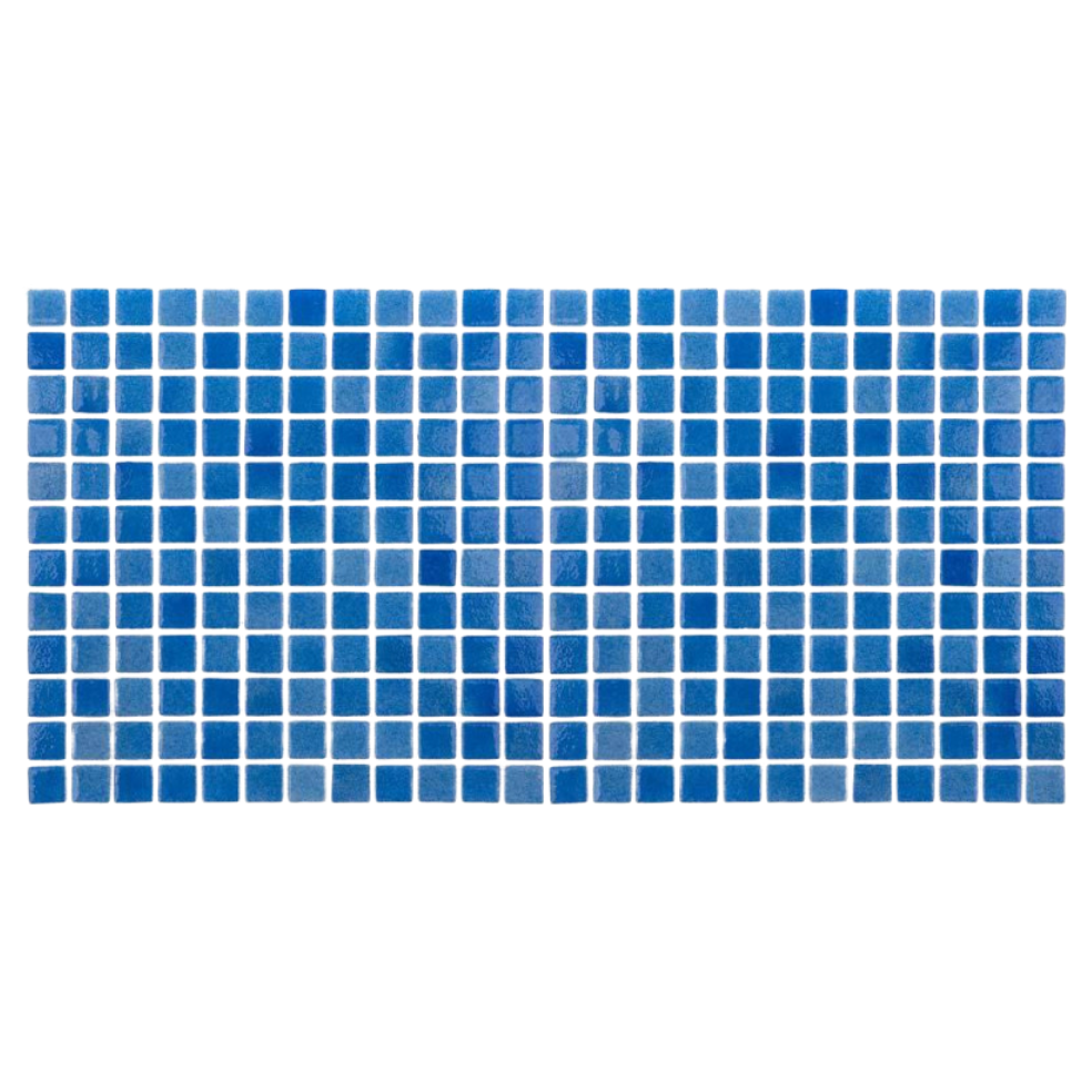 Mozaic sticla Niebla Celeste, suport polybond, 2.5x2.5 cm, cutie 2mp