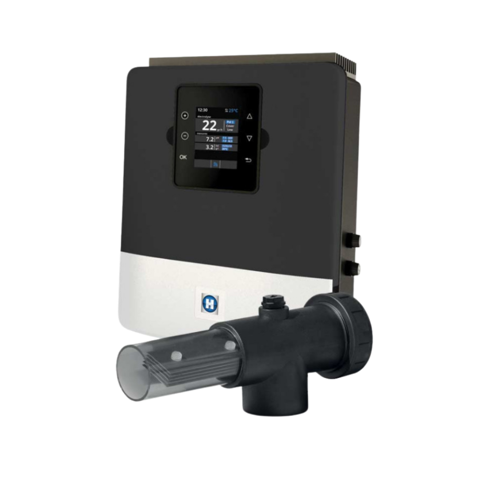 Sistem electroliza piscina Aquarite LT 22g/h + Kit pH si Redox, 110 mc