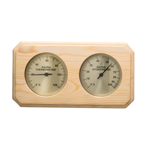 Termo-higrometru pentru sauna