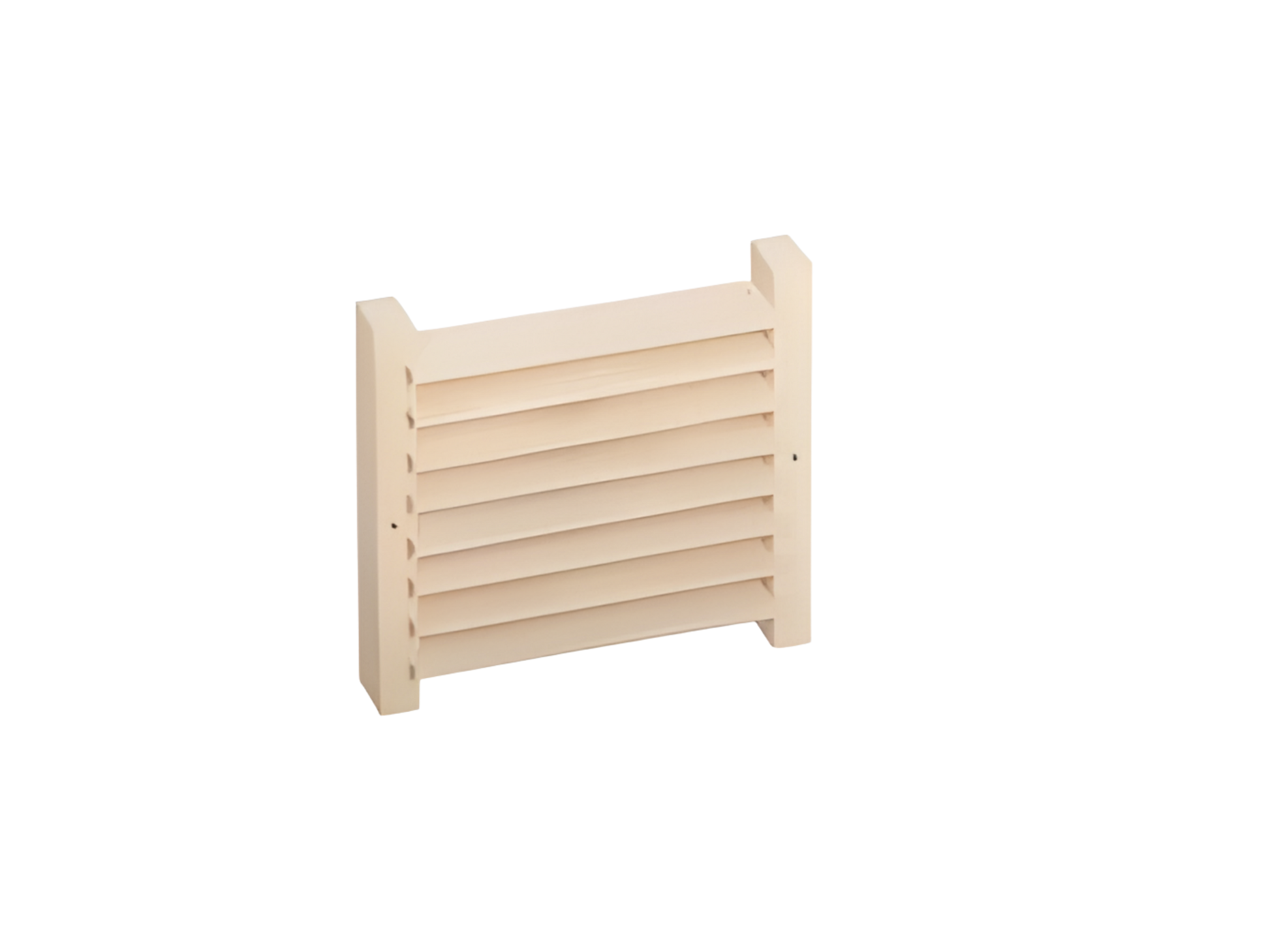 Grătar pentru ventilație saună, asigură circulația aerului și evacuarea umidității