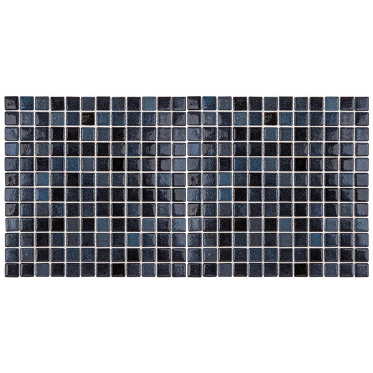 Mozaic piscina sticla Marin, suport polybond, 2.5x2.5 cm, cutie 2mp