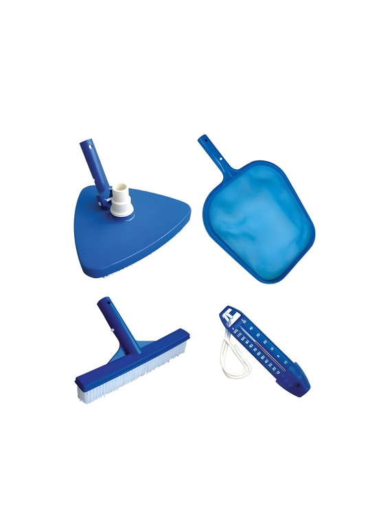 Set curatare piscine Kokido 4 piese